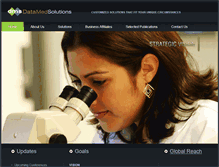 Tablet Screenshot of datamedsolutions.com